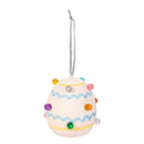 Hop Into Spring Hanging Decor LED Ceramic Egg, Asst of 3