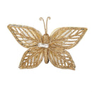Cottage Garden Tree Clip, Metallic Butterfly, 8"L, Asst of 2, Backer Card