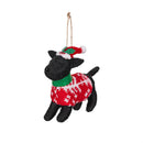 Heartfelt Cheer Pet Ornament Fabric Dog, 4.5"H, Asst of 6