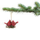 Cardinals On Branch Ornament
