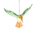 #Crystal Hummingbird Ornament