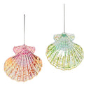 #Sparkle Scallop Shell Orn, A/2