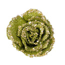 Shades of Emerald Ornament Floral Tree Clip, Asst of 2, 4"