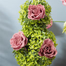 Cottage Garden Tree Clip, Rose, 2.5", Asst of 2, Set of 3, Acetate Box