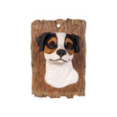 Hillside Pasture Outdoor Wall Decor Resin Dog, 6.8" x 9.2", Asst of 4