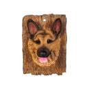 Hillside Pasture Outdoor Wall Decor Resin Dog, 6.8" x 9.2", Asst of 4