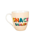 Mommy and Me Ceramic Cup Giftset, 17oz. & 7oz., Snack Dealer/Snack Stealer