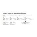 Flag Shop Tiered Display Program for Slatwall