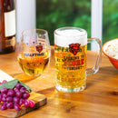Chicago Bears, Stemless 17OZ Wine & Beer 16 OZ Gift Set