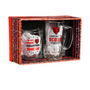 Chicago Bears, Stemless 17OZ Wine & Beer 16 OZ Gift Set