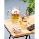 Denver Broncos, Stemless 17OZ Wine & Beer 16 OZ  Gift Set