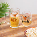 University of Texas, Stemless 17OZ Glass & Tankard 16OZ Gift Set
