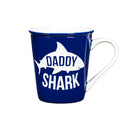 Daddy and Me Ceramic Cup Gift Set, 16 OZ and 8 OZ, Daddy Shark/Baby Shark