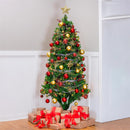 7.5' Tree with 250 LED Lights and 140 Ornaments and Storage Bag, Holiday Traditions