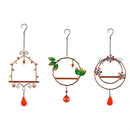 Hummingbird Swing with Bead Details, 3 ASST, 18pc CDU