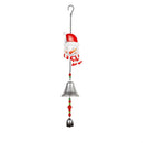 Holiday Icon Hanging Metal Bell, Snowman Icon, 8 CT