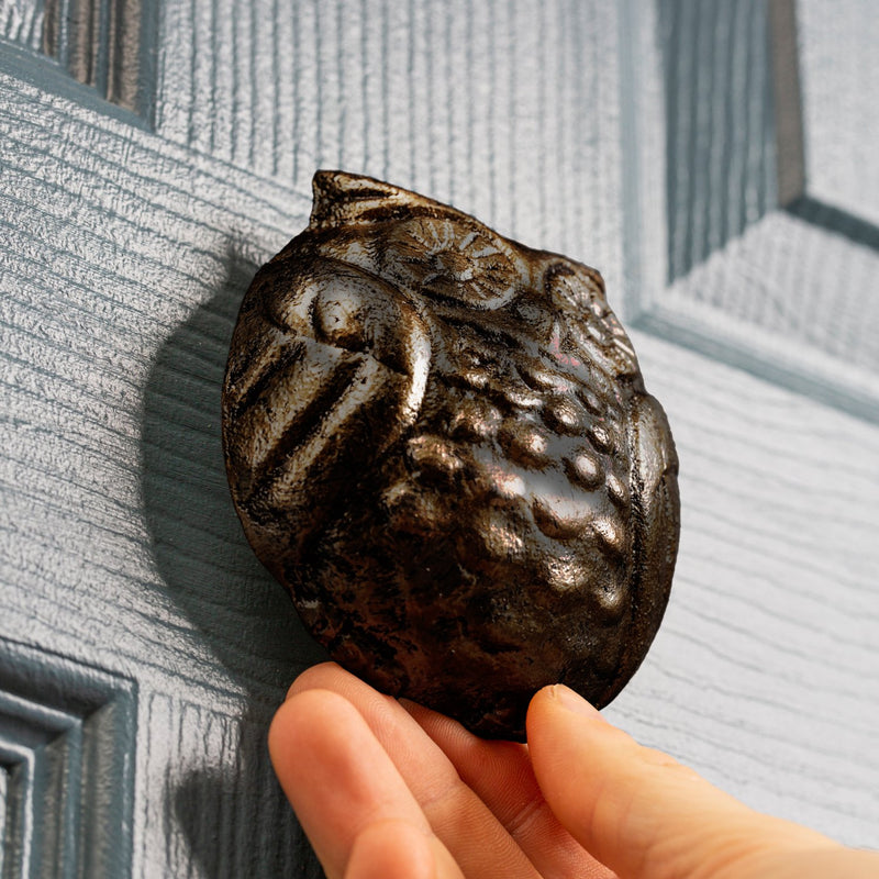 Evergreen Garden Accents,Rustic Metal Finish Door Knockers, Asst of 4,4x1.5x6 Inches