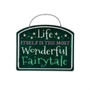 Garden of Wonder Garden Sign, Metal Hanging Sign, Fairy Garden