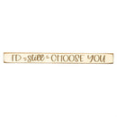 18" Wood Sign Program, Love