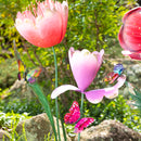 Garden of Wonder Garden Decor, Outdoor Magnetic Glitter Butterfly, Asst of 12