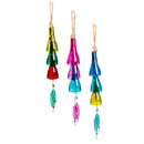 Colorful Glass Bottle Wind Chime
