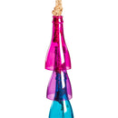 Colorful Glass Bottle Wind Chime