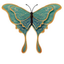 Harvest Blossoms Outdoor Magnetic Luna Moth