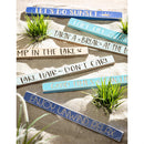 18" Wood Sign Program, Lake