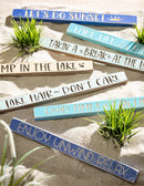 18" Wood Sign Program, Lake