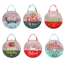 Holiday and Winter Lighted Moire Door Décor Program