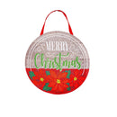 Holiday and Winter Lighted Moire Door Décor Program