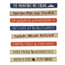 Winter Grove Table Decor Wood Outdoor Adventures Sign, 18"L, Program