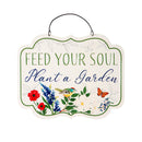 What She Shed Garden Sign, Metal, Printed Hanging Garden Sign, Greenhouse