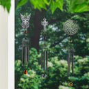 Cottage Garden Wind Chimes, Wind Chimes with Tabletop Display Program, 18" H