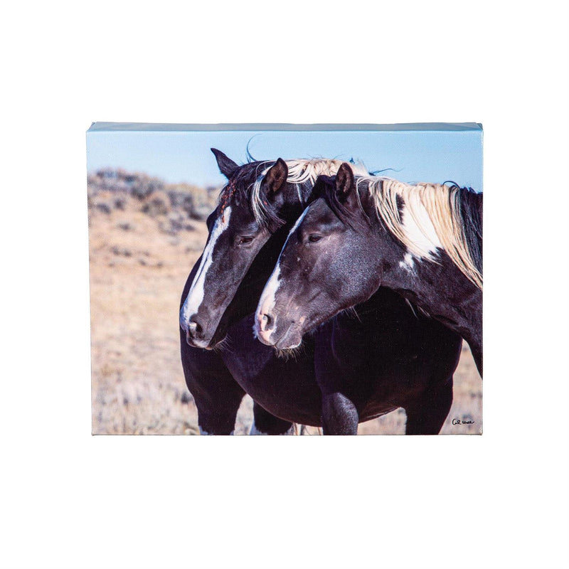 Canvas, Horse,  8" H x 10" L