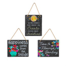Inspirational Slate Signs, 8" L x 10" H