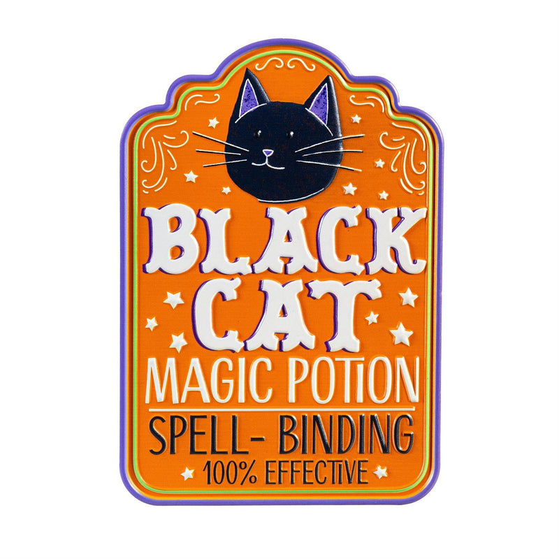 Metal Halloween Garden Sign