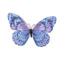Pearl and Pine Garden Accent, Outdoor Magnetic Glitter Butterflies, Set of 126 with 1 Display