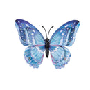 Pearl and Pine Garden Accent, Outdoor Magnetic Glitter Butterflies, Set of 126 with 1 Display