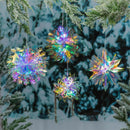 Pearl and Pine Outdoor Lamps & Lighting, LED Ornament, Iridescent Hanging Ornament Program Outdoor L