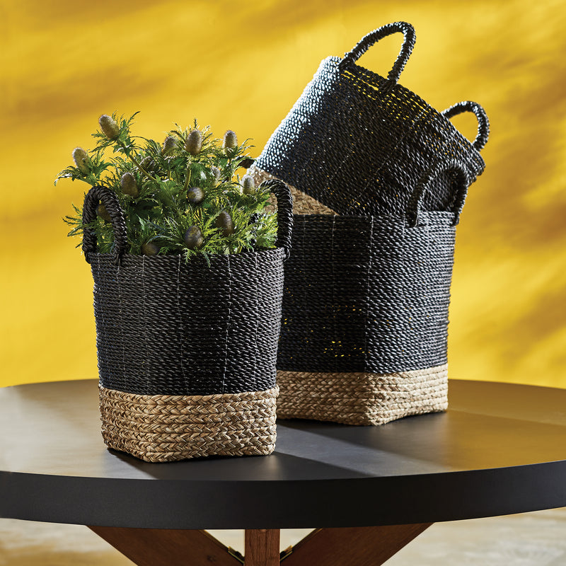 NAPA Home & Garden, MADURA MARKET BASKETS, SET OF 3,PA201BK