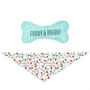 Heartfelt Cheer Pet Supplies & Accessories, Furry & Bright Bandana Gift Set