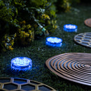 LED RGB Puck Light with Remote Control, Set of 3