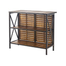 Aacia Bar Table with Irin Frame