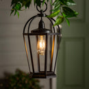 Indoor and Outdoor 3 in 1 Metal Lantern, Lamp Post Light, Hanging Lantern and Tabletop Lantern