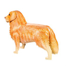 Recycled Metal Golden Retriever Table