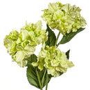 Solar Power Hydrangea Garden Stake, Green