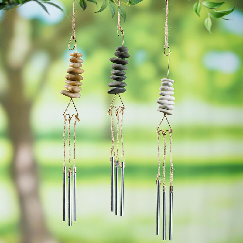 Stone Wind Chime,3 Asst