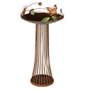 Metal Butterfly Bird Bath