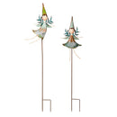 Metal Forest Fairy Garden Stake